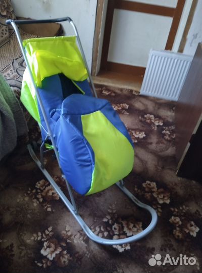 Коляска санки