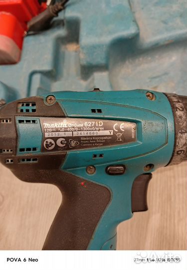 Продам шуруповерт Макита