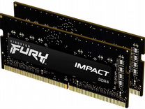 Память Kingston fury Impact 64GB (2x32GB) 2666MHz