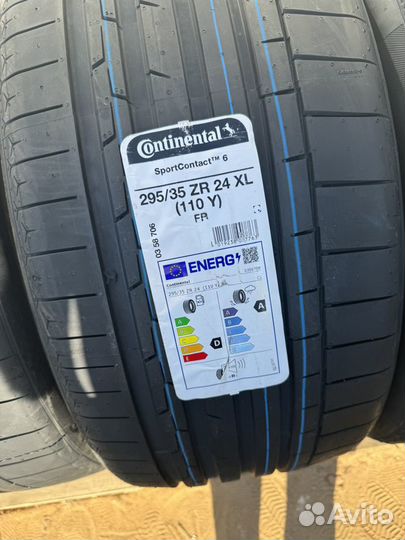 Continental SportContact 6 295/35 R24 и 335/30 R24