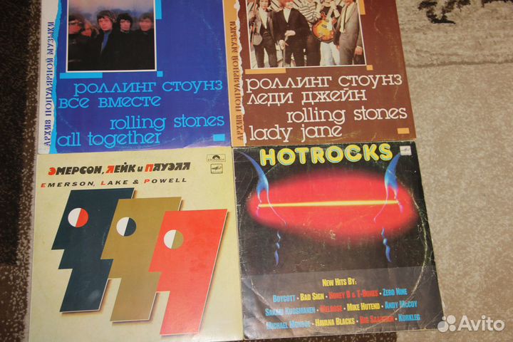 Виниловые пластинки зарубежка б/у