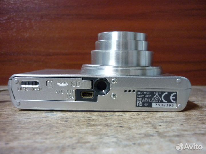 Цифровой фотоаппарат Sony Cyber-Shot DSC W830