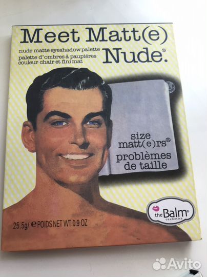 Палитра теней the balm