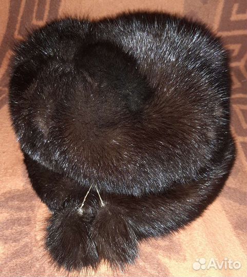 Шапка норковая женская бу в хорошем состоянии