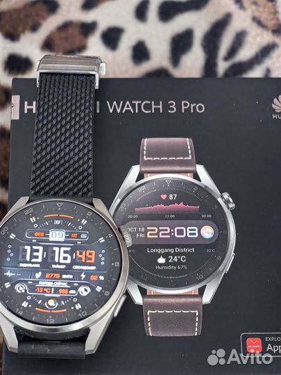 Смарт часы huawei watch 3 pro