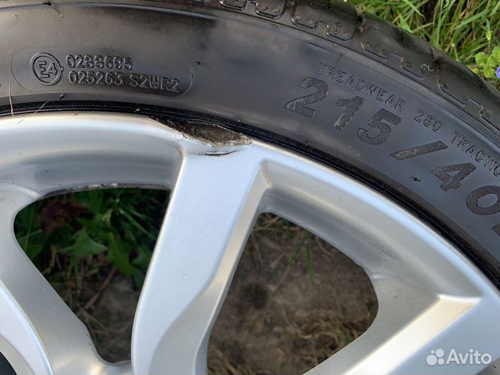 Колеса R17 на opel