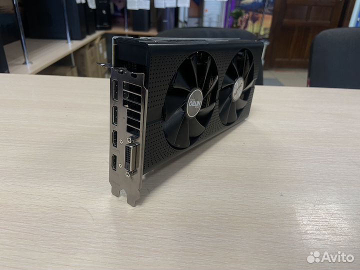 Видеокарта Sapphire Nitro RX480 / RX580 8GB