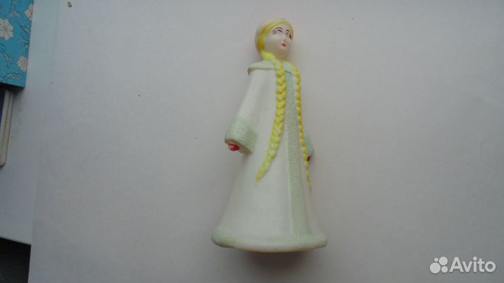 Снегурочка (малая, пластмассовая). Винтаж СССР