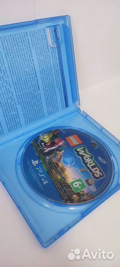 Игровой диск на ps4 Lego Worlds