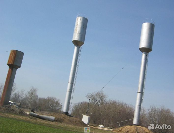 Изготовление водонапорных башен