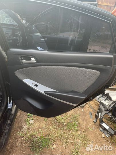 Дверные карты,Обшивки двери Hyundai Solaris