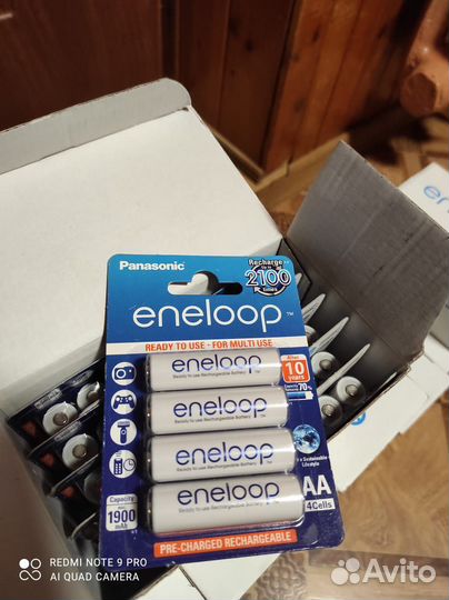Аккумуляторы Panasonic eneloop
