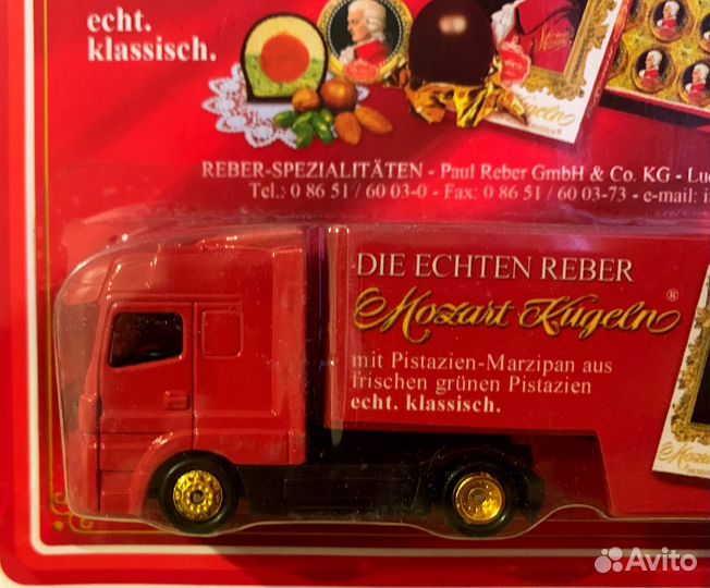 Коллекционный грузовик Mozart