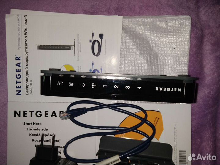 Рутер NetGear jwnr 2000