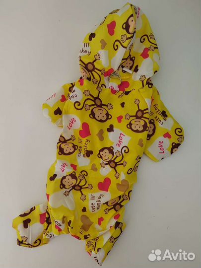 Комбинезон для собак дождевик