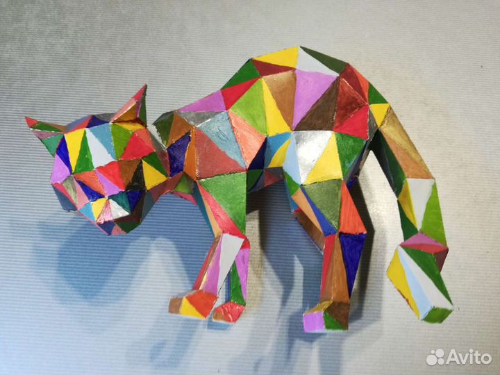 Полигональная Кошка