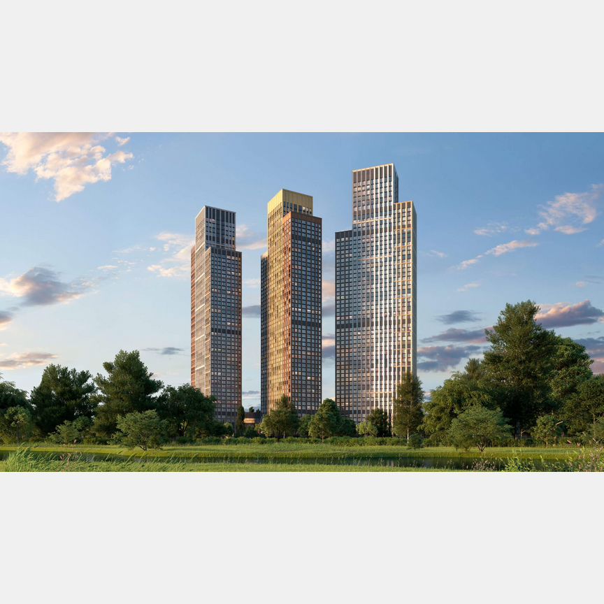 1-к. квартира, 53,7 м², 18/54 эт.