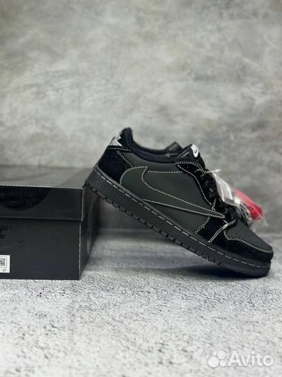 Кроссовки Nike Jordan 1 low x Travis Scott