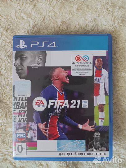 Fifa 21 ps4 диск