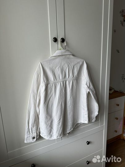 Джинсовая рубашка Zara 128