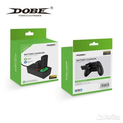 2 батареи и зарядная станция для Xbox one/series