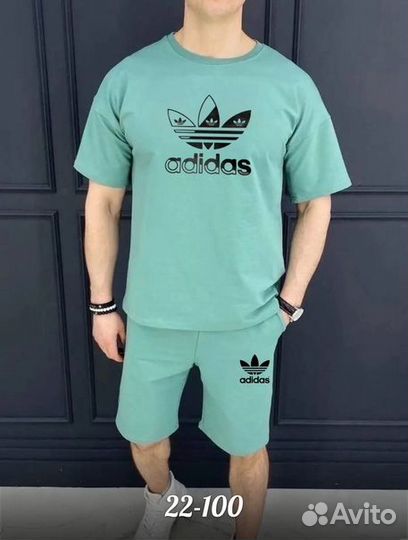 Костюм футболка и шорты Adidas