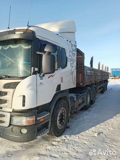 Scania P400CA с полуприцепом, 2012