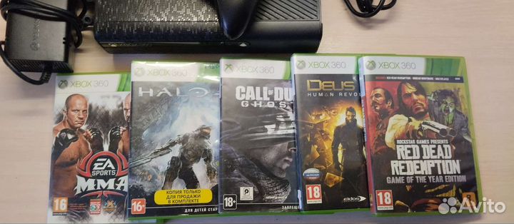 Xbox 360 + игры