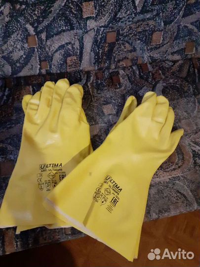 Перчатки нитриловые