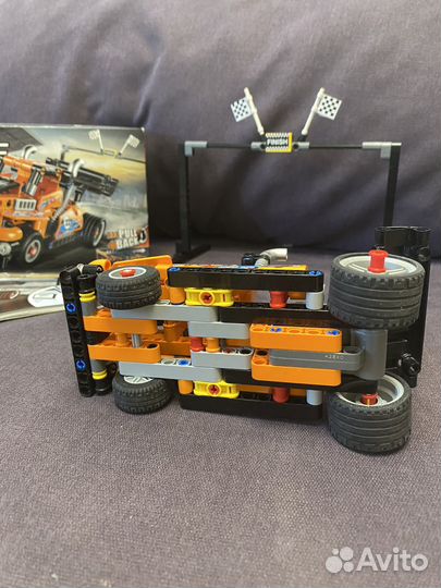 Lego technic 42104 (лего техник) машина 2в1