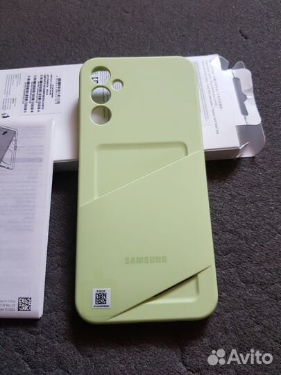 Чехол Samsung Card Slot Case для Galaxy A14 Green