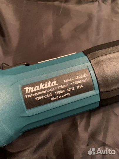 Ушм болгарка makita 125 с регулятором оборот