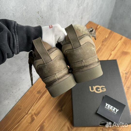 Кроссовки с мехом Ugg Lowmel Sneaker Hickory