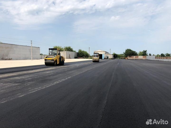 Укладка асфальта