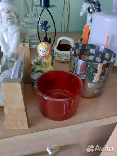 Керамические фигурки, вазы, свечи