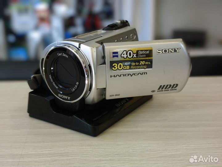 Видеокамера Sony DCR-SR42E (не работает дисплей)