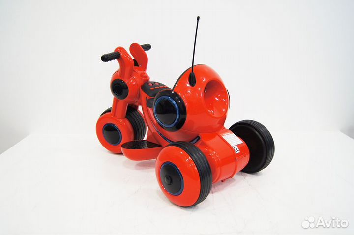 Мотоцикл детский трехколесный электро