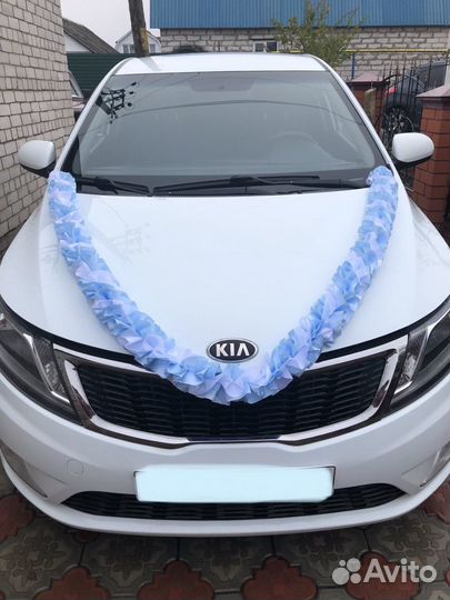 Свадебные украшения на машину