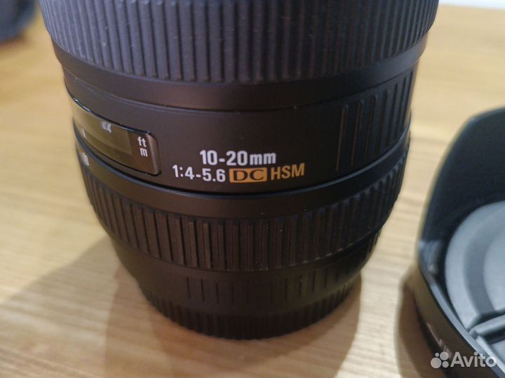 Объектив Sigma 10-20, 1:4-5,6 для Canon