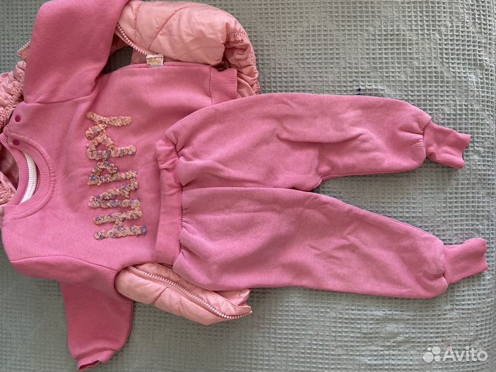 Костюм на флисе детский 80-86