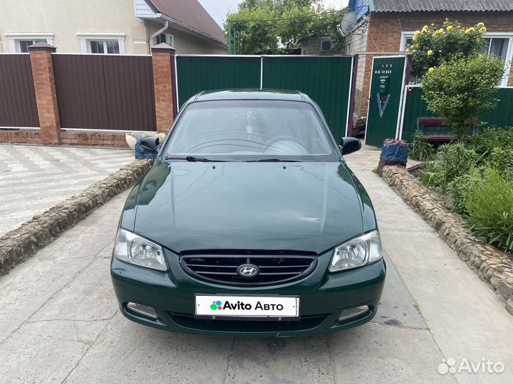 Hyundai Accent 1.5 МТ, 2002, 250 000 км
