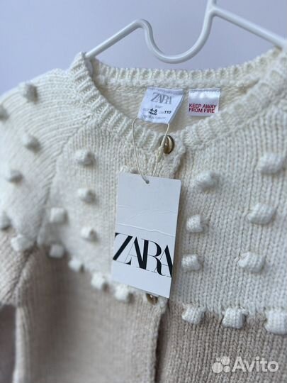 Новый кардиган свитер Zara 110 (4-5 лет)