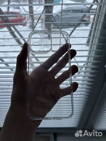 Чехол на iPhone 15 pro max прозрачный