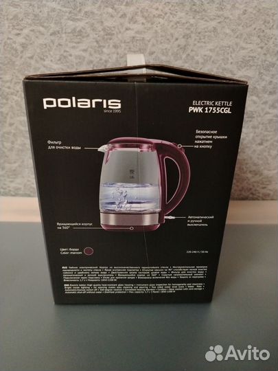 Чайник электрический Polaris PWK 1755 CGL