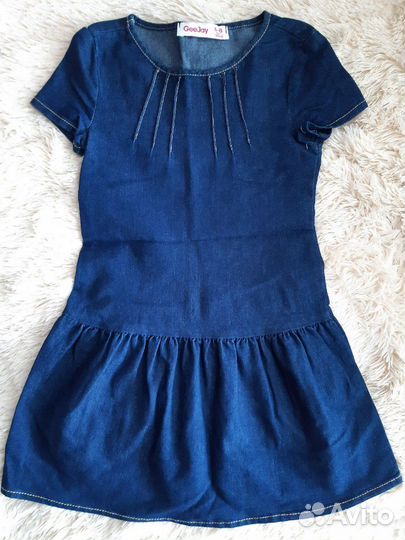 Платье джинсовое