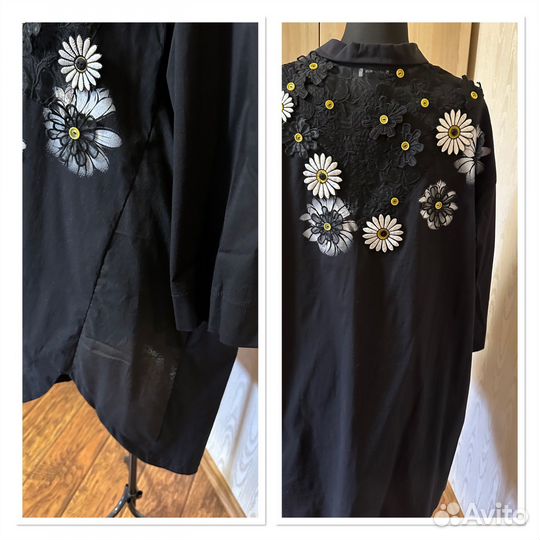 Рубашка туника Darkwin большой размер