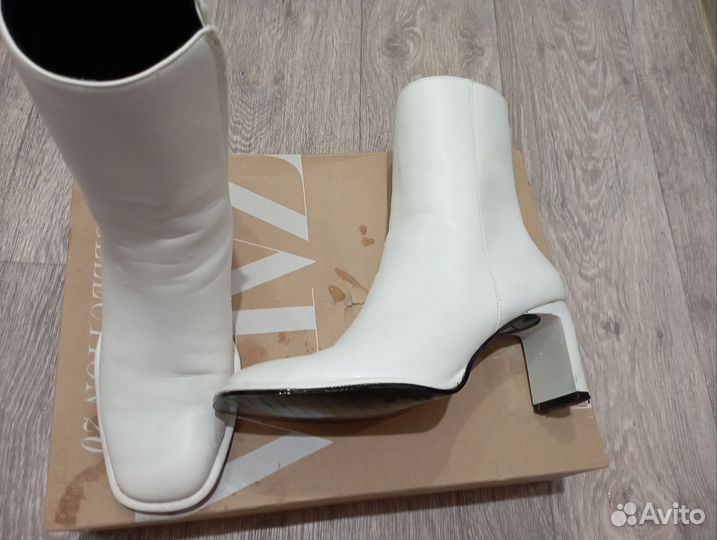 Ботильоны zara 39 размер