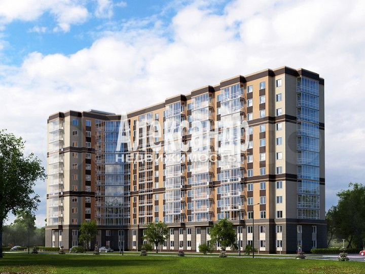 2-к. квартира, 60,2 м², 3/15 эт.