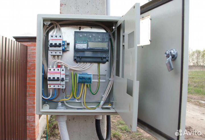 Услуги электрика Сборка щита