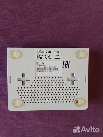 Роутер MIkrotik hex lite